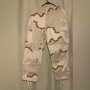 US Army Military Genuine Desert Camouflage Pattern Combat Trousers  Large-Short